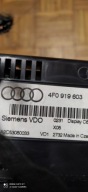 4F0919603 Display navigazione AUDI A6 C6