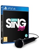 Let's Sing 2021 + mikrofón (PS4)