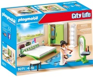Playmobil Spálňa Sada na domček Nábytok Figúrky City Life Príslušenstvo