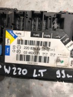 switch control seat left rear part MERCEDES W220 2208211358