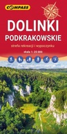 DOLINKI PODKRAKOWSKIE mapa turystyczna 1:25 000 COMPASS 2024