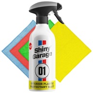 Dressing do kokpitu matowy MAT Shiny Garage 500ml do plastików + ściereczki