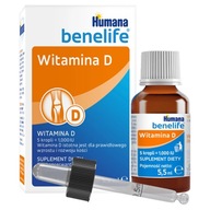 Humana Benelife Suplement diety witamina D 5,5 ml