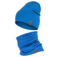 GYERMEK SAPKA TAVASZI ŐSZI KÉTKAMÁS SZETT PAMUT GYEREKEKNEK 48-56