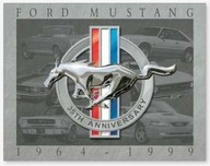 DEZPERATE (USA) TYČ KOVOVÁ PLAGÁT Ford Mustang – 35th Ann. 41 x 32 cm