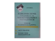 Zabezpieczenie i egzekucja wierzytelności pieniężn