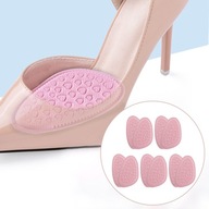 5 par wkładek do obcasów dla kobiet buty na wysokim obcasie antypoślizgowy uchwyt różowy