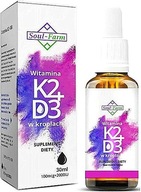 VITAMÁN D3 50mcg+K2 100mcg /900 KVAPIEK/'SOUL-FARM