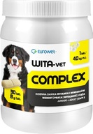 EUROWET WITA-VET COMPLEX 8G karma uzupełniająca dla psów 30 tabletek