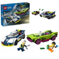 LEGO City 60415 POŚCIG RADIOWOZU ZA MUSCLE CAREM SZYBKO AKCJA ZŁAP GO!!!