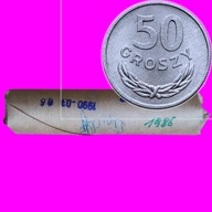 50 gr groszy 1986 Mennicze, Rolka Bankowa Dziedzic67