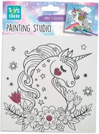 Zestaw do malowania Canvas Unicorn Kwiaty