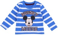 Niebieska bluzka Mickey Mouse DISNEY 3-6 m 68 cm