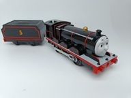 TrackMaster TOMY PLARAIL kolejka czarny Kuba JAMES Black James + tender