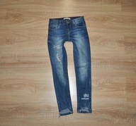 ZARA GIRLS miękkie jeansy spodnie KOLEKCJA 128 BDB