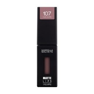 Gabriella Salvete Matte Lips 4,5 ml dla kobiet Pomadka 107 Nude Souffle