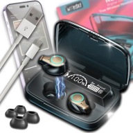 Douszne SŁUCHAWKI Bluetooth BEZPRZEWODOWE TWS + Etui Ładujące POWERBOX