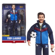 Barbie Signature Doll, Ted Lasso Wearing Iconic Blue AFC Richmond Tracksuit