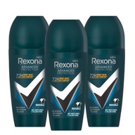 Rexona Men Advanced Protection Invisible Ice antyperspirant w rolce 3x50ml