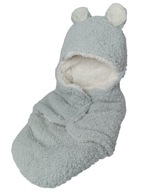 Fleecová deka zavinovačka medvedík darček pre bábätko