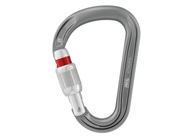 Karabína PETZL Attache Screw-Lock M038AA01 sivá