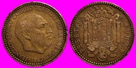 Hiszpania 1 peseta 1963 r odmiana 63 / L102