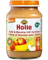 Holle Deser Bio jabłko banan morela po 6 msc 190 g