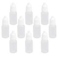 10 opakowań Mini pustych butelek z zakraplaczem Olejek Perfumy Płynne krople do oczu 10 ml