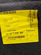 BMW 6 F06 boot upholstery right upholstery right 7276364
