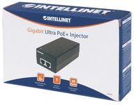 Intellinet 561235 Injector Ultra PoE+, GIGABIT RJ45, 60W, IEEE 802.3at/af/b