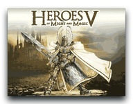 Heroes of Might and Magic 5 OBRAZ 120x80 plakat