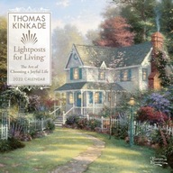 Thomas Kinkade Lightposts for Living 2023 Wall