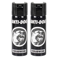 Gaz Pieprzowy na Psy Gaz Obronny na Zwierzęta Chmura Anti Dog 63 ml - 2 szt