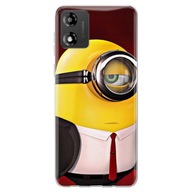 Etui do Motorola Moto E13 Wzory Minionek Kreskówka