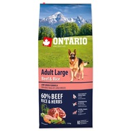 Suché krmivo Ontario hovädzie pre psov s alergiou 12 kg