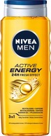 NIVEA MEN Sprchový gél Active Energy 500 ml