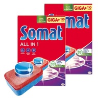 SOMAT Tablety do umývačky riadu ALL in ONE sada GIGA 220 ks