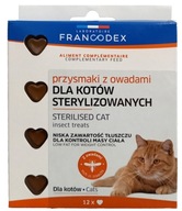 Francodex Przysmak z owadami dla kota 12szt