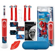 Elektrická zubná kefka Oral-B Spiderman B08HVX3LWQ + 5 iných produktov