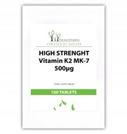 FOREST WITAMINA K2 MK-7 500mcg 100 tab NATURALNA