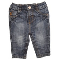 NEXT spodnie chłopięce Jeansowe SUPER Podszewka 62