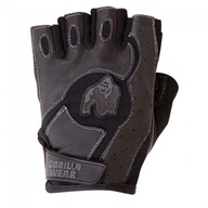 Pánske kožené tréningové rukavice do posilňovne Gorilla Wear Mitchell