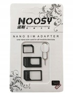 Adaptery NOOSY adapter karta SIM MICROSIM NANOSIM