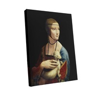 Obraz Vinci Dáma s lasičkou gronostajom 30x40