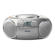 Radioodtwarzacz Boombox Philips AZ 127 srebrny CD RADIO