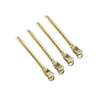 FODRÁSZ CSIPESZ CSAT GOMBOK 4db ARANY