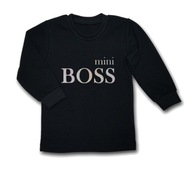 Bluzka koszulka bawełniana Mini BOSS 86