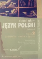 Słowa i teksty język polski klasa 2 podręcznik