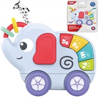 WOOPIE BABY Hudobná senzorická hračka pre bábätká Slon