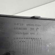 SEAT IBIZA IV 2008 - 2012 left grid of a bumper front 6J0853665